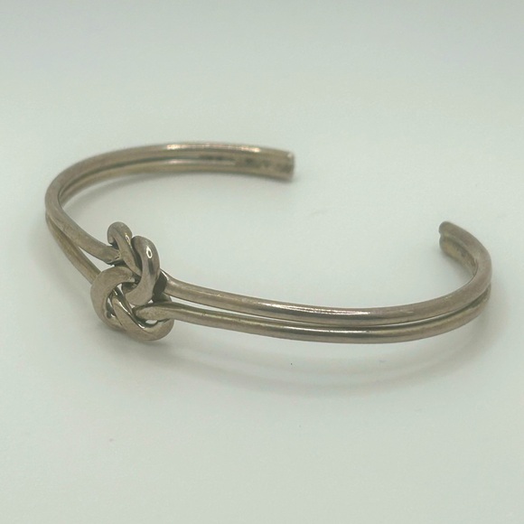 Charles Albert 925 Sterling Infinity Double Knot Bracelet - Picture 2 of 6